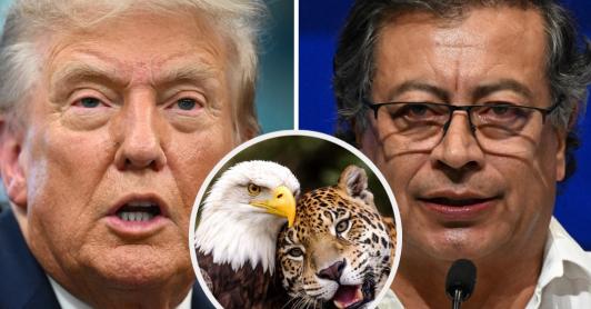 Presidente Petro hace propuesta a Trump. / Fotos: AFP y X Petro.