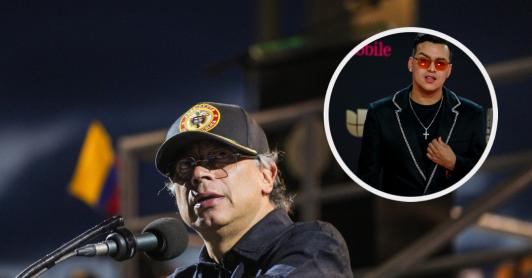 Petro sobre propuesta de Yeison Jiménez. / Fotos: Presidencia y AFP.