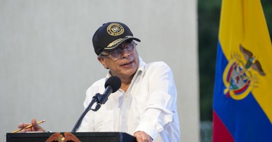 Petro: hay que unir esfuerzos entre países amazónicos contra el crimen.