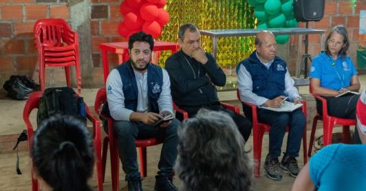 Defensoría del Pueblo en el Catatumbo. / Foto: X Defensoría.