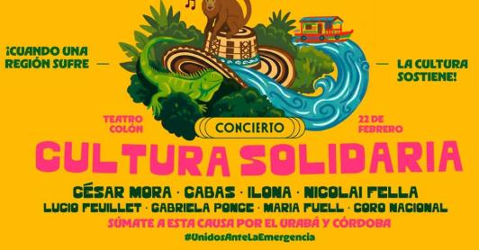 Cultura solidaria. / Foto: MinCultura.