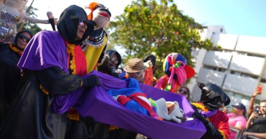 Entierro de Joselito Carnaval. / Foto: Carnaval de Barranquilla.