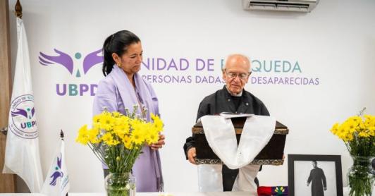 Con dignidad, Unidad de Búsqueda de Desaparecidos ubicó, identificó y entregó los restos de Camilo Torres