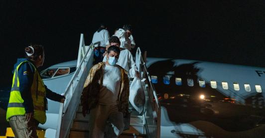 Gobierno acompaña el retorno humanitario de 101 colombianos desde Estados Unidos