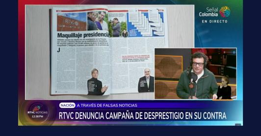 Hollman Morris denunció campaña de Revista Semana contra RTVC