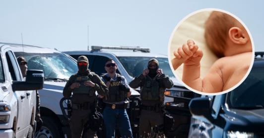 Deportación de bebé de dos meses. / Fotos: AFP y Freepik.