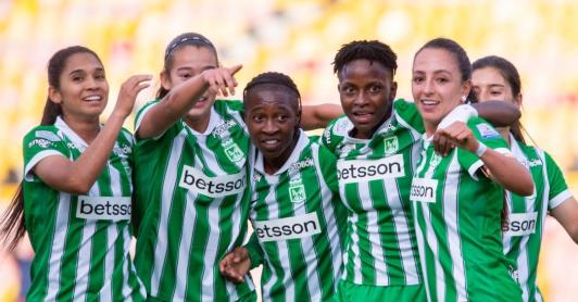 Triunfo de Nacional Femenino en Bogotá. / Foto: Santiago Villegas - RTVC.