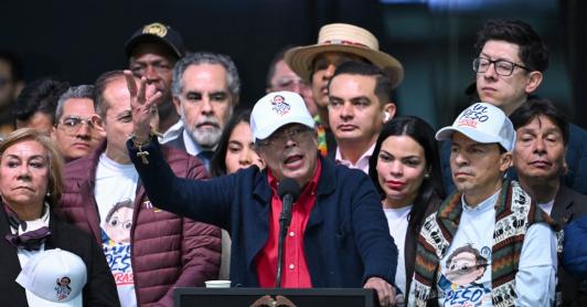 Petro sobre código fuente de software para elecciones. / Foto: AFP.
