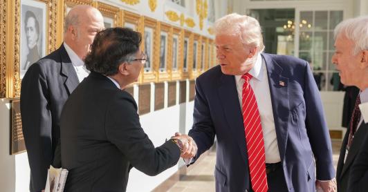 Petro pide a Trump ir por los “capos de capos” del narcotráfico.