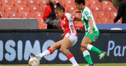 El duelo entre Santa Fe y Nacional por la Liga Femenina por Señal Colombia