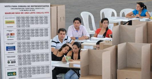 Así quedó el tarjetón para las elecciones al Senado y Cámara de Representantes