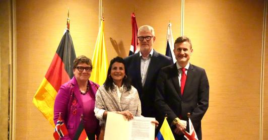 3 Países renuevan alianza por la protección de bosques con Colombia.