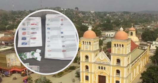 Captura a persona por delito de corrupción en elecciones. / Fotos: Radio Nacional y Armada de Colombia.