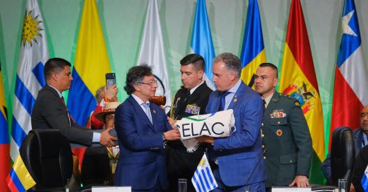 Colombia entregó la Presidencia Pro Tempore de la CELAC a Uruguay.