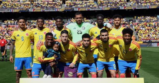 Selección Colombia. / Foto: AFP.