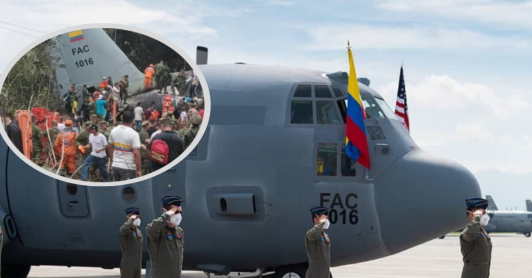 Avión Hércules accidentado en Putumayo fue adquirido a EEUU por el gobierno Duque