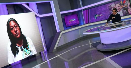 Entrevista de Aída Quilcué, fórmula vicepresidencial de Iván Cepeda.