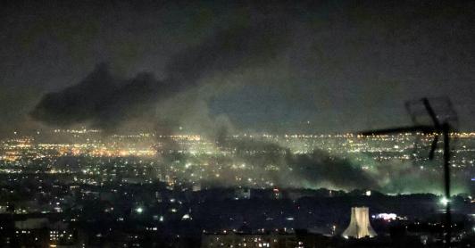 Guerra en Irán: explosiones sacudieron a Teherán este martes.