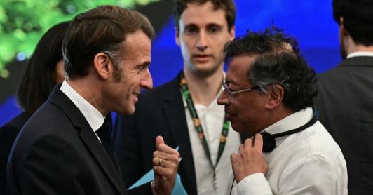 Gustavo Petro y Macron buscan alianza por la paz en Medio Oriente.