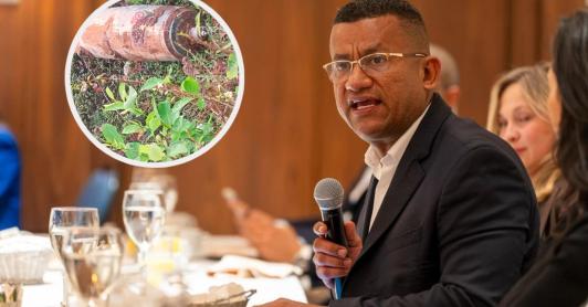 Gobernador de Nariño sobre investigaciones de bombardeo en Ecuador. / Fotos: X Luis Alfonso Escobar y RTVC.