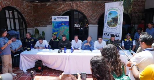Parque Tayrona reabrió puertas con un fuerte de 80 carabineros.
