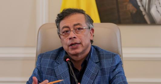 Petro sobre el cese al fuego en Medio Oriente. / Foto: Presidencia.