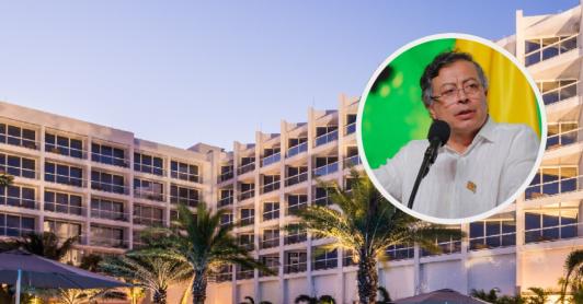 Presidente Petro sobre empleos en alojamientos. / Fotos: ProColombia y Presidencia.