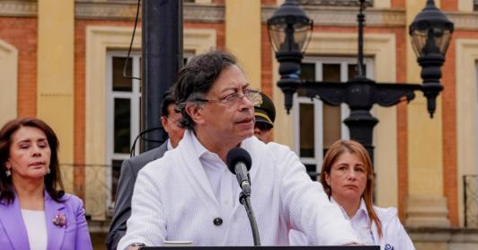 Petro sobre el salario mínimo. / Foto: Presidencia.