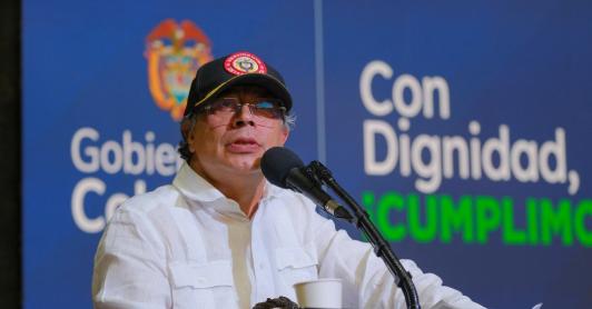 Petro sobre reunión de Colombia y Venezuela. / Foto: Presidencia.