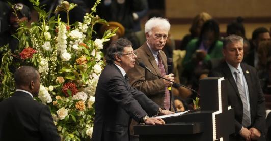 Presidente Petro le sugirió a Trump apartarse de Netanyahu.