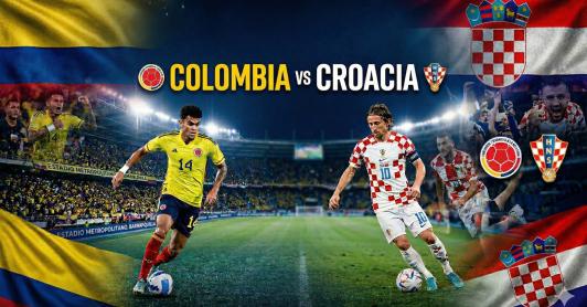 La previa del duelo Colombia Vs. Croacia