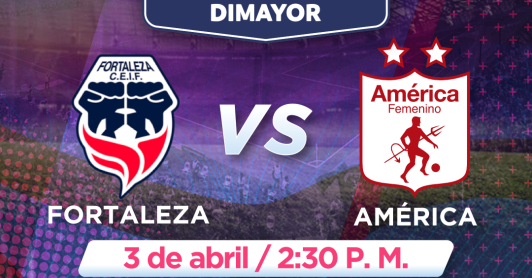 Liga Femenina Betplay Fortaleza America en Vivo Señal Colombia