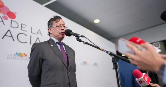 "La realidad es contundente Colombia no es de los países más endeudados de América Latina" presidente Gustavo Petro sobre el FMI