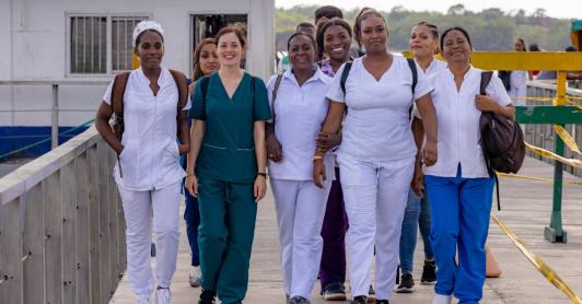 Atención de hospital Benkos Biohó. / Foto: MinSalud.