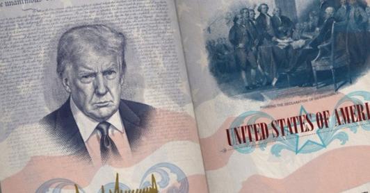 Rostro de Trump en los pasaportes de EE.UU. desata una ola de críticas