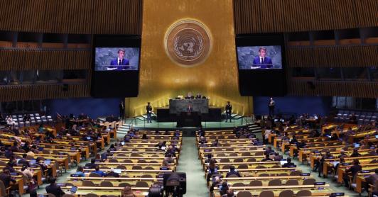 Estados Unidos veta a un estudiante iraní de 14 años en la ONU.