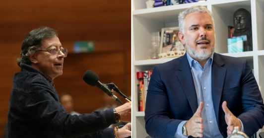 Petro responde a Duque por pedido de suspender al Ministro de Hacienda