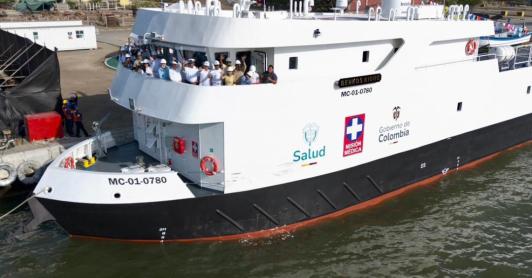 Hospital fluvial. / Foto: MinSalud.