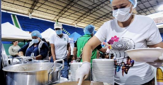Mapa mundial de hambre. / Foto: MinIgualdad.