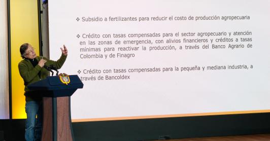 Medidas frente a altas tasas de interés del Banco de la República.