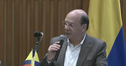 ministro Germán Ávila en la apertura del foro Política Monetaria en un contexto progresista