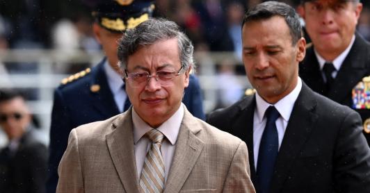 Presidente Petro destaca disminución de homicidios. / Foto: AFP.