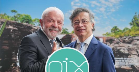 Petro pide a Brasil funcionamiento de sistema PIX. / Fotos: Presidencia y PIX Internacional.