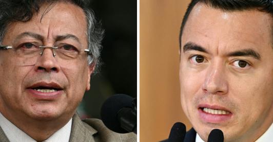 Petro sobre Noboa y nexos con narcotraficantes en Ecuador. / Foto: AFP.