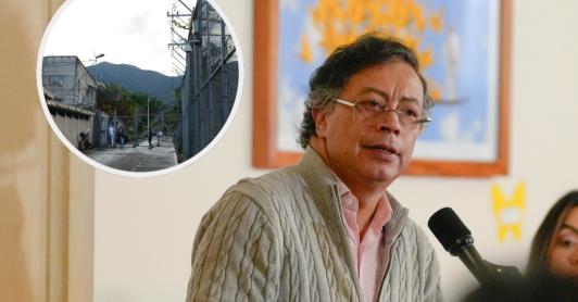 Petro sobre traslado de presos de cárcel de Itagüí. / Fotos: Presidencia y redes sociales.