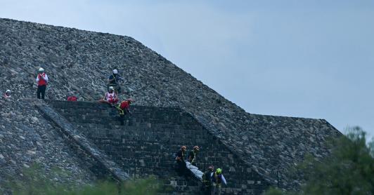 Tiroteo en México deja una turista muerta y varios heridos en zona arqueológica de Teotihuacán 