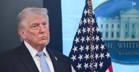 Trump sobre aranceles. / Foto: AFP.