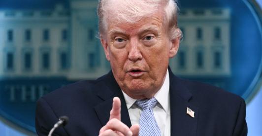 Trump amenaza a Irán. / Foto: AFP.