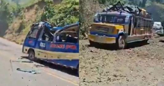 20 muertos en atentado en la vía Panamericana del Cauca