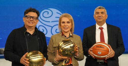 Baloncesto por Inravisión. / Foto: RTVC.